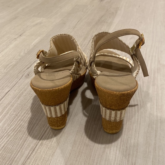 Womens wedge sandals size 7 - Picture 3 of 4